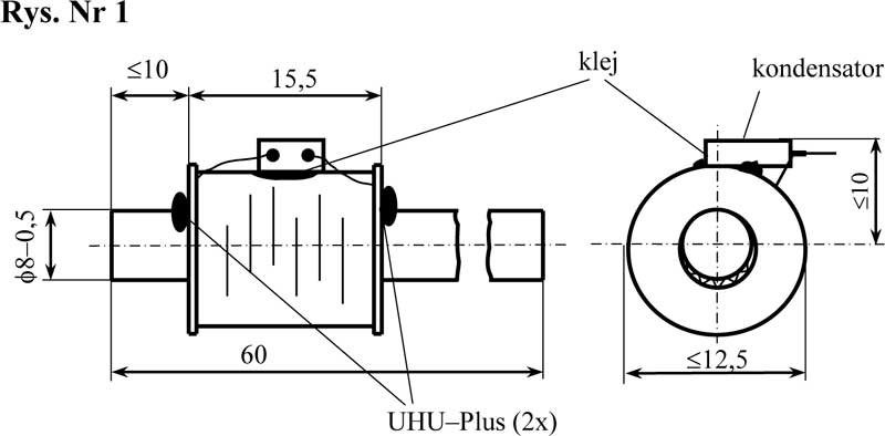Anteny ferrytowe schemat